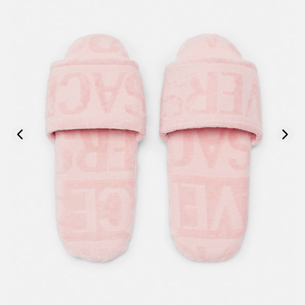 Pink Versace Slippers